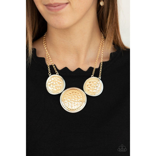 Gladiator Glam – Gold Necklace 570