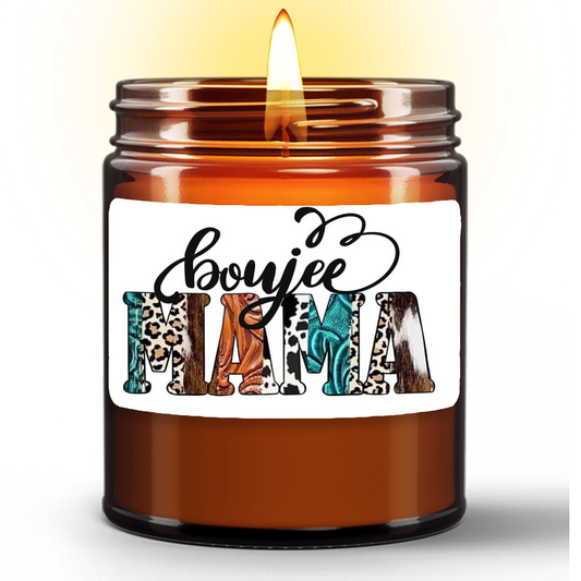 Boujee Mama Lavender Natural Candle (9oz)