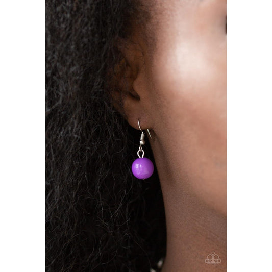 Sugar, Sugar - Purple Necklace Earrings 2045