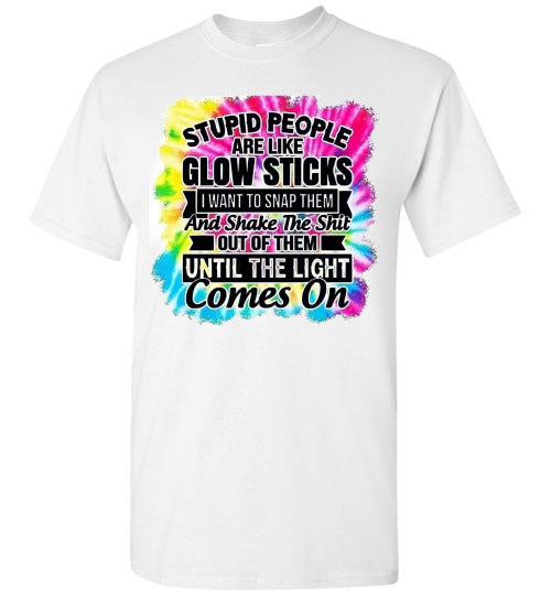 Funny Stupid People Tee Shirt Top T-Shirt