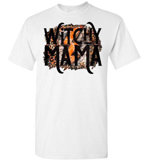 Witchy Mama Halloween Fall Tee Shirt Top T-Shirt