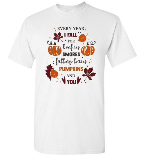 Fall Autumn Graphic Tee Shirt Top