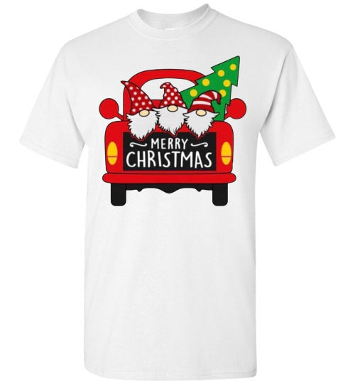 Old Christmas Truck With Gnomes Tee Shirt Top T-Shirt