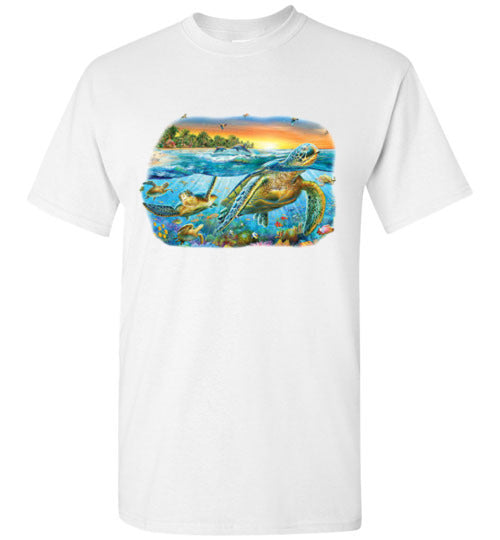 Sea Turtle Graphic Tee Shirt