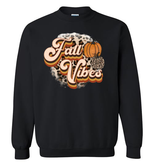 Fall Vibes Graphic Sweatshirt Top