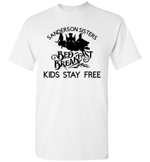 Sanderson Sisters Bed And Breakfast Halloween Witch Graphic Top Shirt