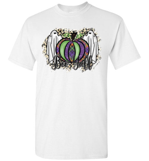 Boo Yall Ghost Tee Shirt Top T-Shirt