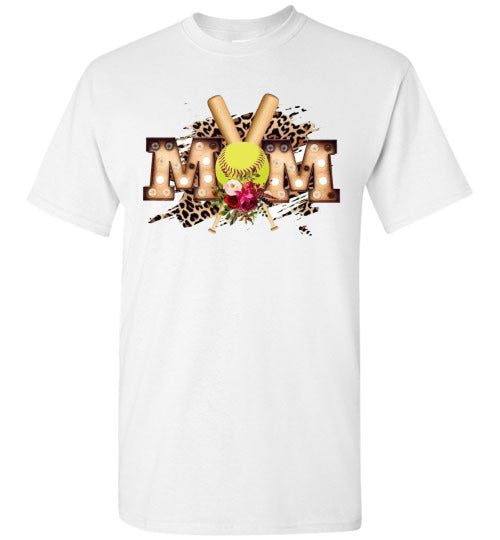 Softball Baseball Mom Tee Shirt Top T-Shirt
