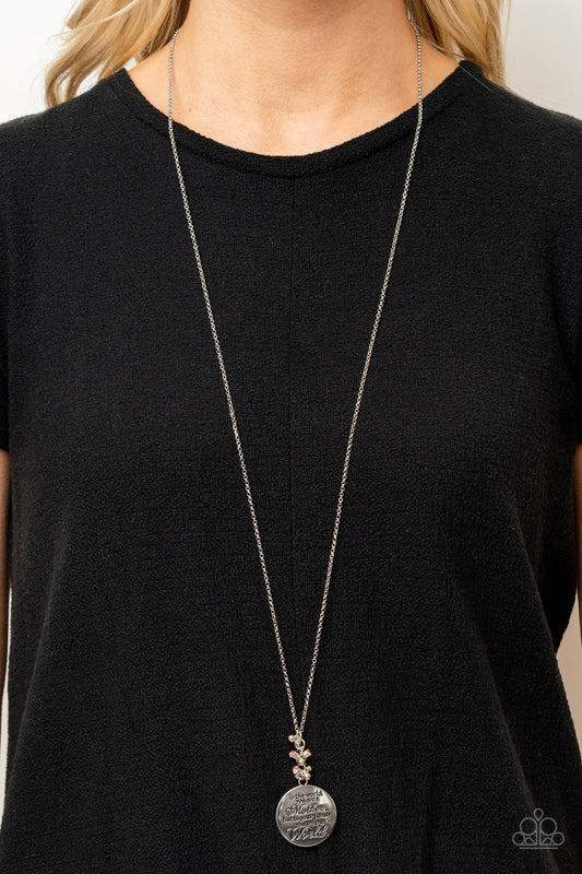 Maternal Blessings - Pink Mother Necklace 862