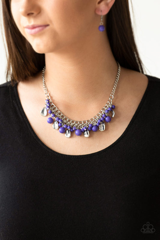 Summer Showdown - Purple Necklace 860