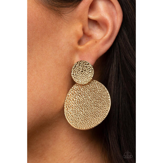 Refined Relic - Gold Earrings 788