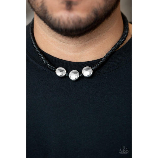Pedal To The Metal - Black Urban Necklace
