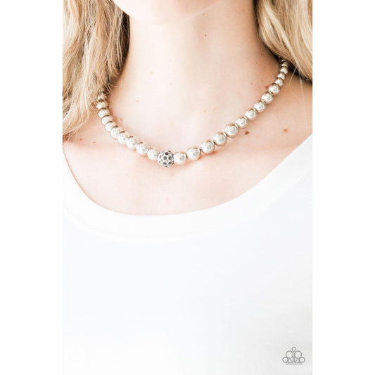 High-Stakes FAME - Silver Necklace
