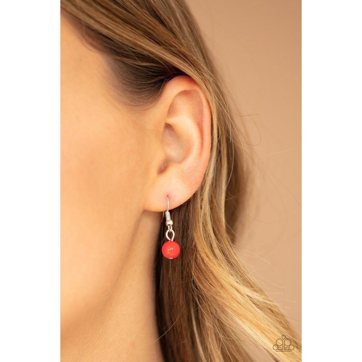 Jubilant Jingle – Red Necklace 1372