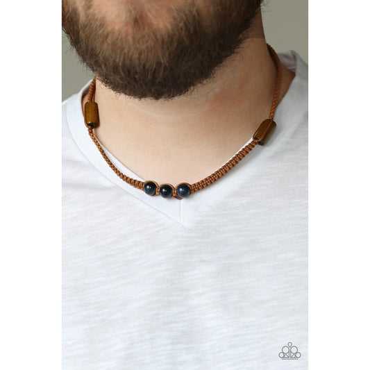 Honolulu Hustler - Blue Urban Necklace