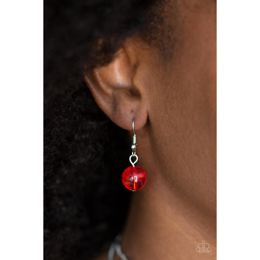 Beach Glam – Red Necklace 1324