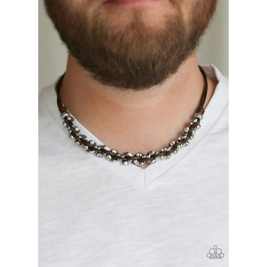 Joy Riding - Brown Necklace