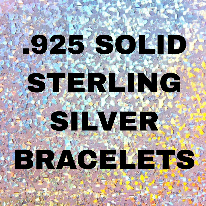 .925 Sterling Silver Bracelets