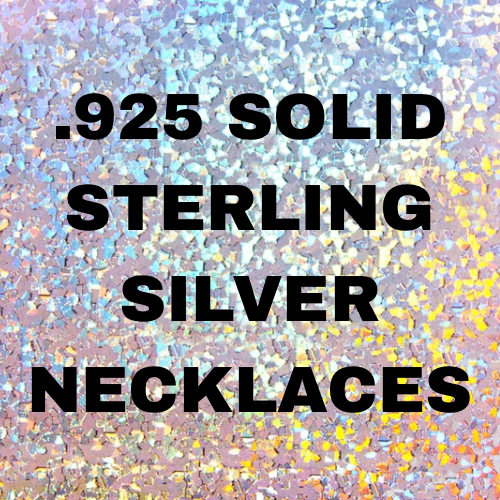 .925 Sterling Silver Necklaces