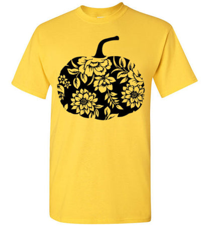 Fall Pumpkin Graphic Print T-Shirt Top