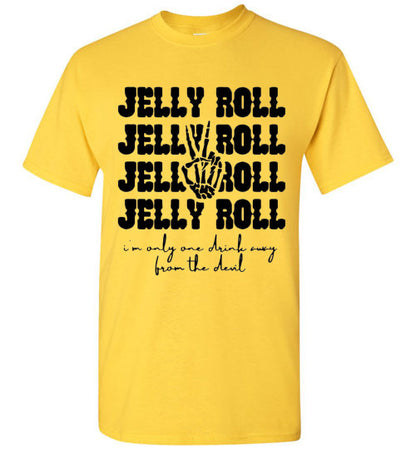 Jelly Roll Country Music Singer Graphic Tee Shirt Top