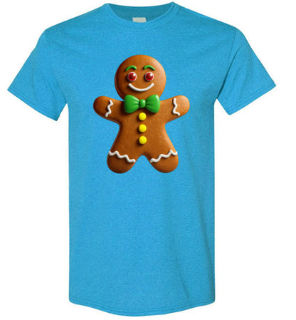 Gingerbread Candyland Christmas Holiday Tee Shirt Top T-Shirt