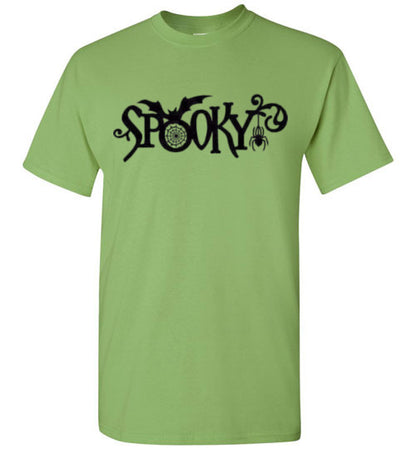 Spooky Halloween Graphic Print T-Shirt Top