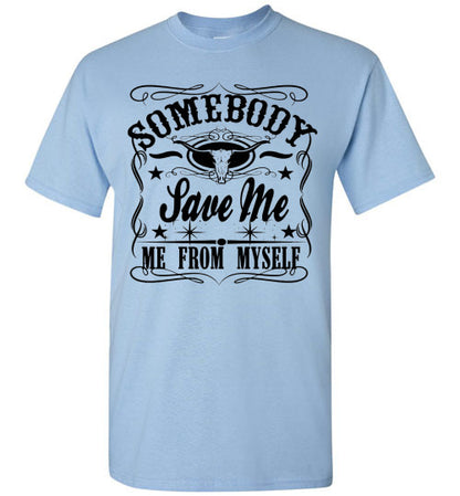 Jelly Roll Somebody Save Me From Myself Concert Country Music Graphic Tee Shirt Top