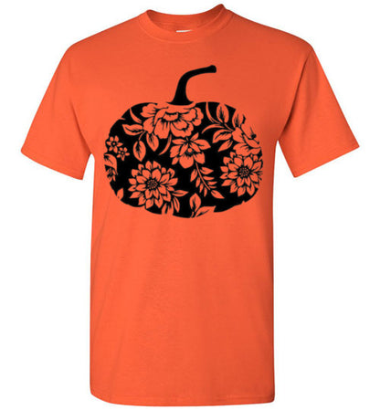 Fall Pumpkin Graphic Print T-Shirt Top