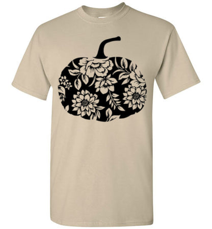 Fall Pumpkin Graphic Print T-Shirt Top