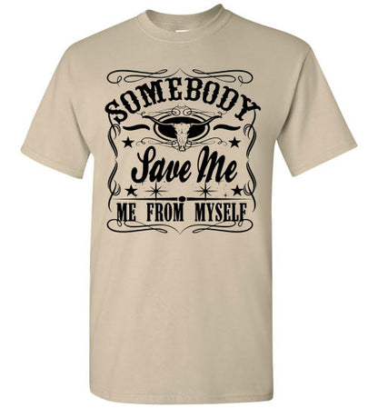 Jelly Roll Somebody Save Me From Myself Concert Country Music Graphic Tee Shirt Top