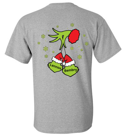 Mimi With Grandkids Name Customized Tee Shirt Top T-Shirt