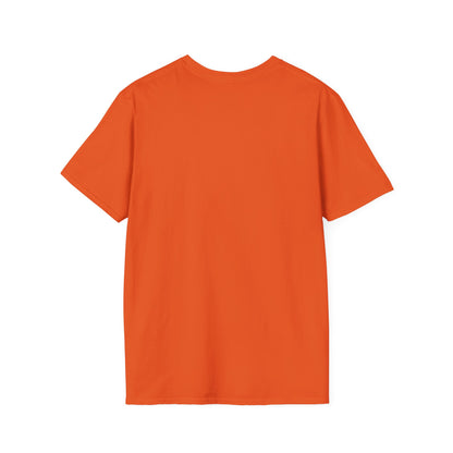 Festive Pumpkin Unisex Softstyle T-Shirt, Fall Fashion Tee, Halloween Shirt, Casual Autumn Wear, Seasonal Gift