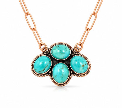Pure Copper & Natural Stone Necklaces