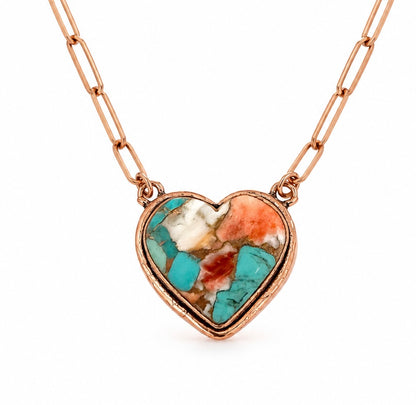 Pure Copper & Natural Stone Necklaces