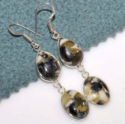 Natural Stone Earrings