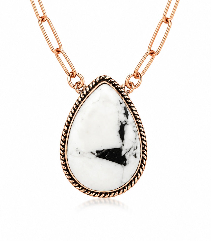 Pure Copper & Natural Stone Necklaces