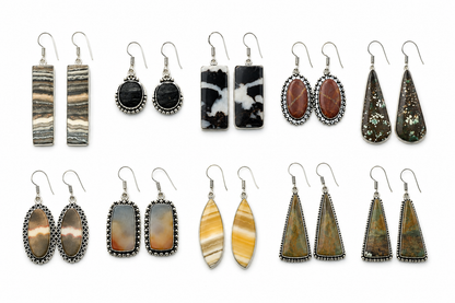 Natural Stone Earrings