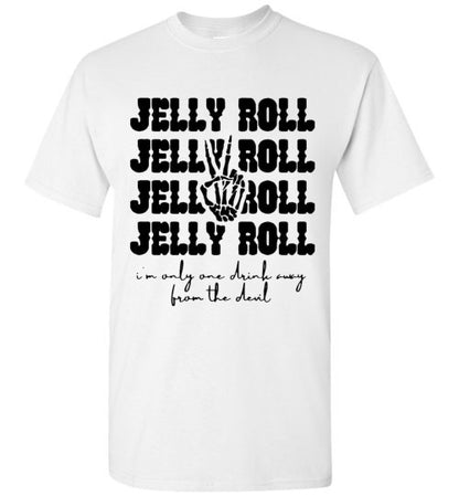 Jelly Roll Country Music Singer Graphic Tee Shirt Top