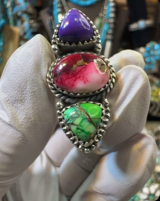 Adjustable Multistone .925 Solid Sterling Silver Ring