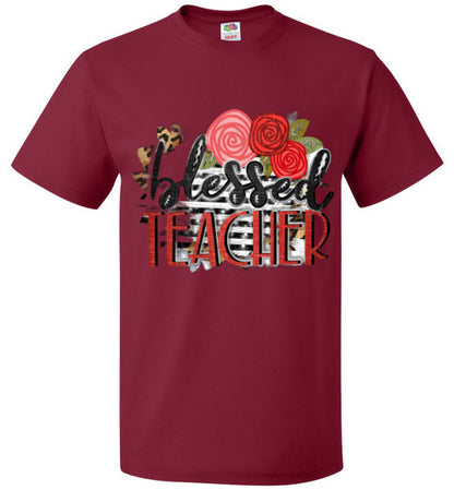 Blessed Teacher Tee Shirt Top T-Shirt