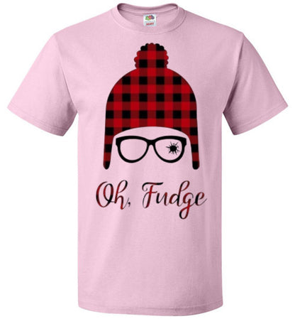 Oh Fudge Christmas Movie Holiday Tee Shirt Top T-Shirt