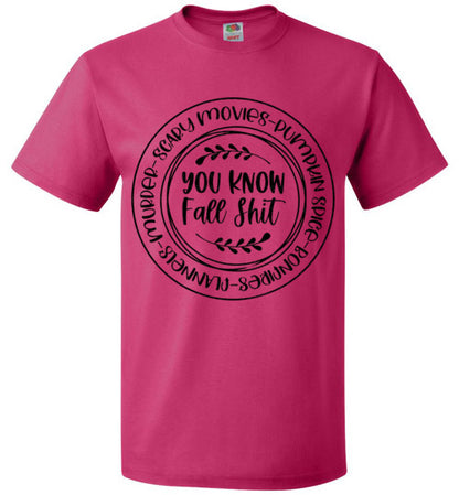 Funny Fall Shirt Graphic Tee Shirt Top T-Shirt