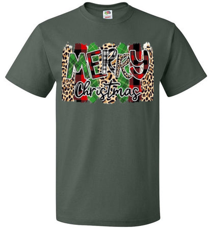 Merry Christmas Holiday Tee Shirt Top T-Shirt