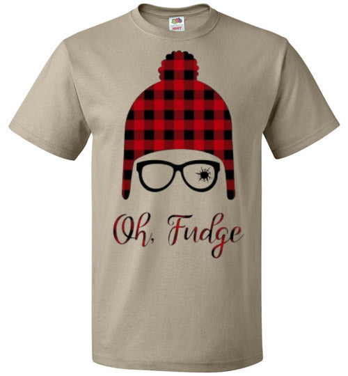 Oh Fudge Christmas Movie Holiday Tee Shirt Top T-Shirt
