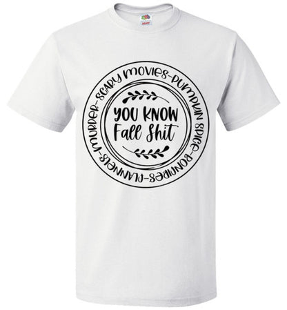 Funny Fall Shirt Graphic Tee Shirt Top T-Shirt