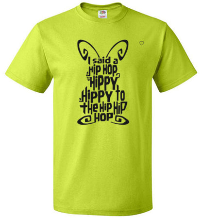 Hip Hop Old School Rap Lyrics Easter Graphic Tee Top Shirt
