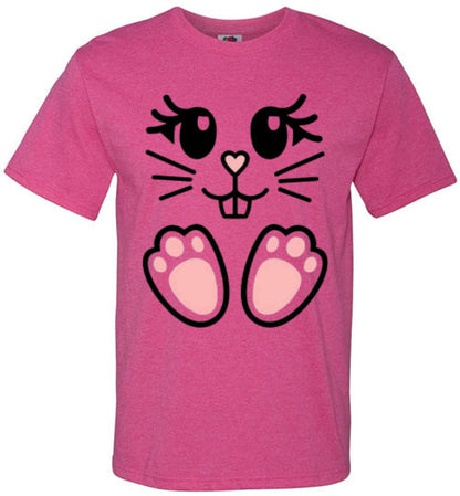 Easter Bunny Graphic Tee Shirt Top