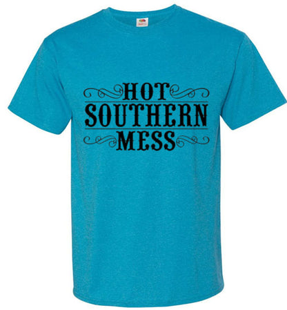 Hot Southern Mess Tee Shirt Top T-Shirt