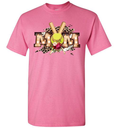 Softball Baseball Mom Tee Shirt Top T-Shirt